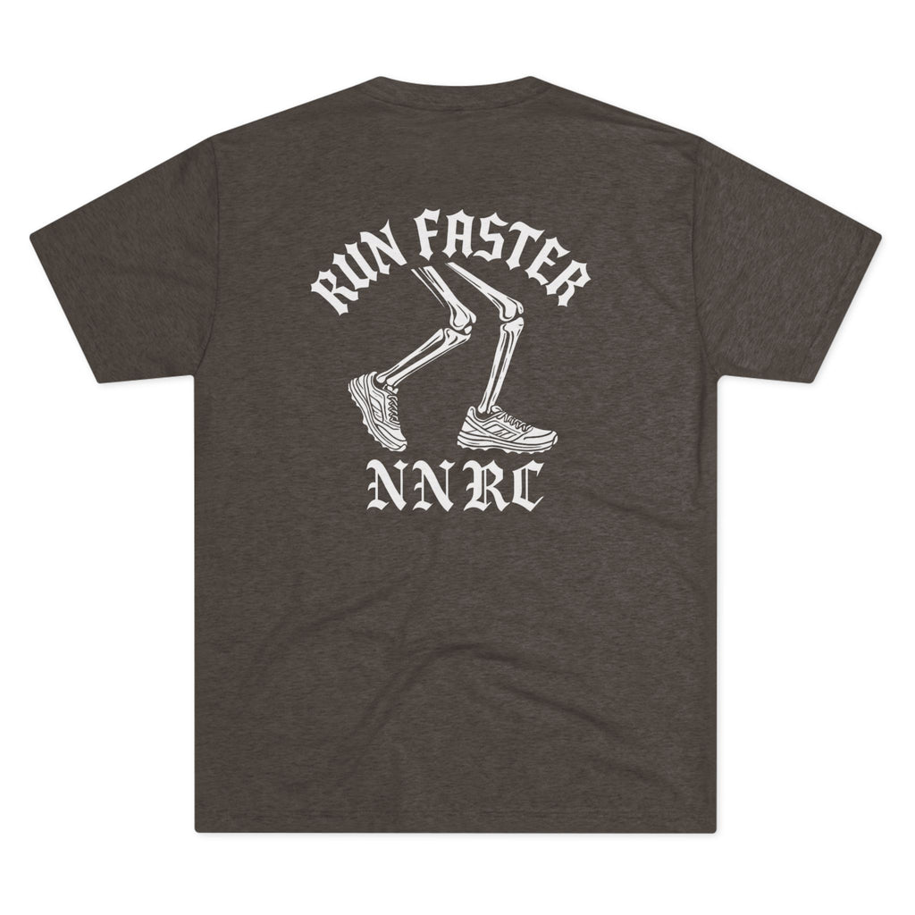 NNRC - RUN FASTER DARK HEATHER TEE