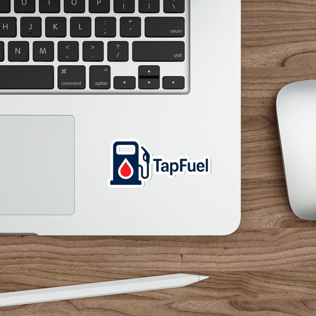 TapFuel Die-Cut Vinyl Sticker