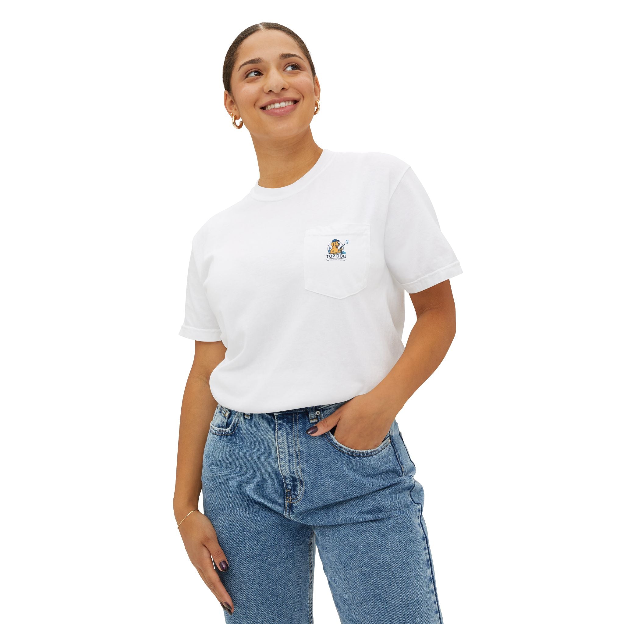 Top Dog Exterior Cleaning Pocket Tee