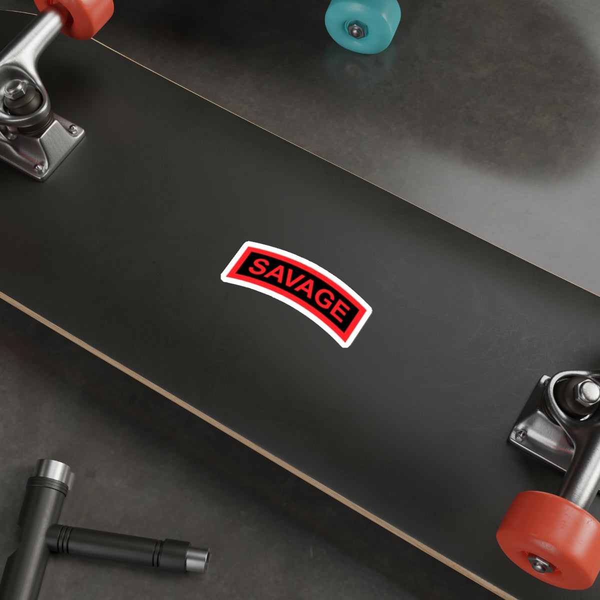 Savage "Tab" Die-Cut Vinyl Sticker