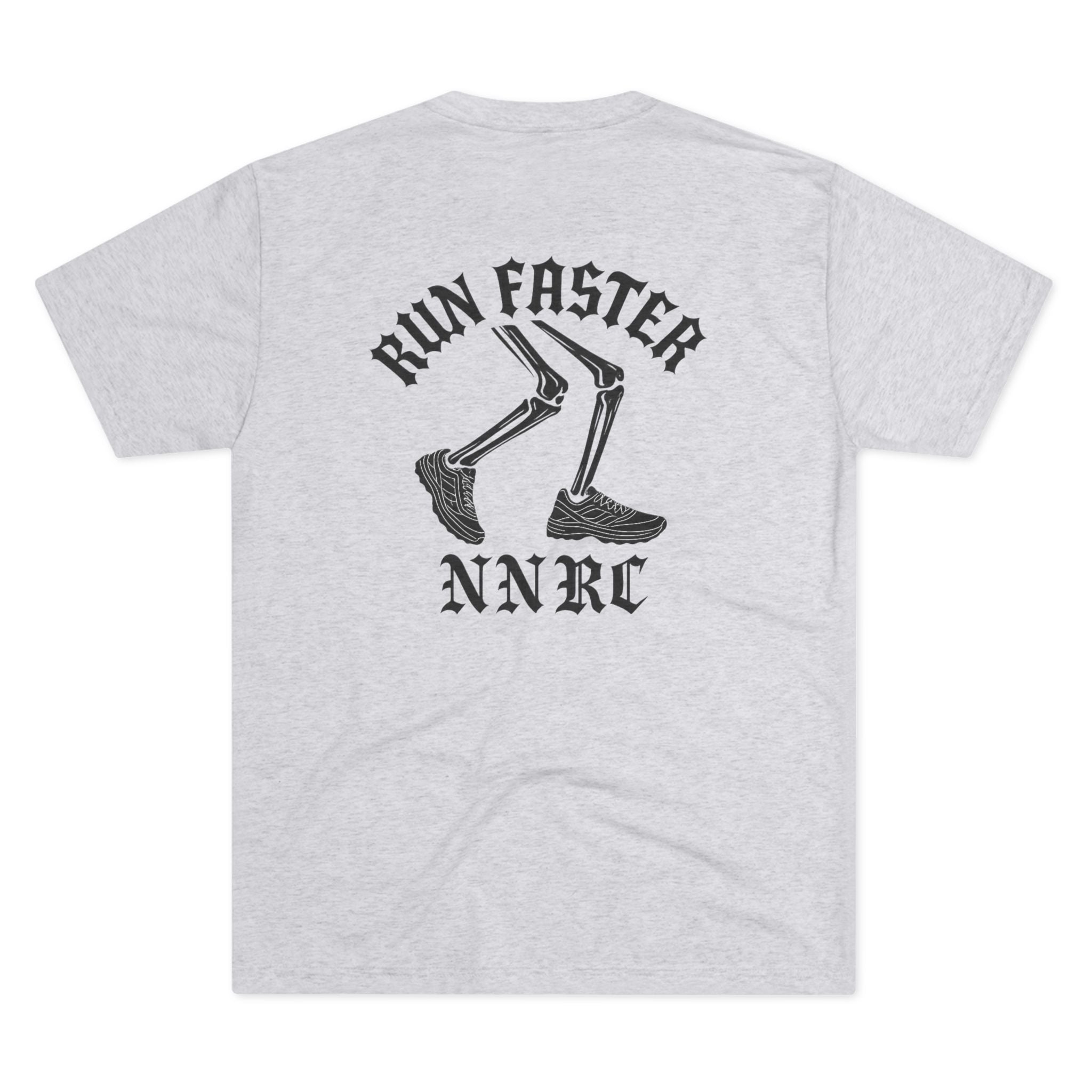 NNRC - RUN FASTER HEATHER TEE