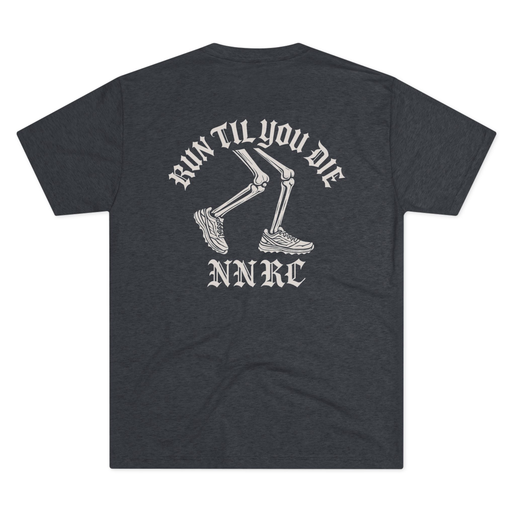NNRC - RUN TIL YOU DIE DARK HEATHER TEE
