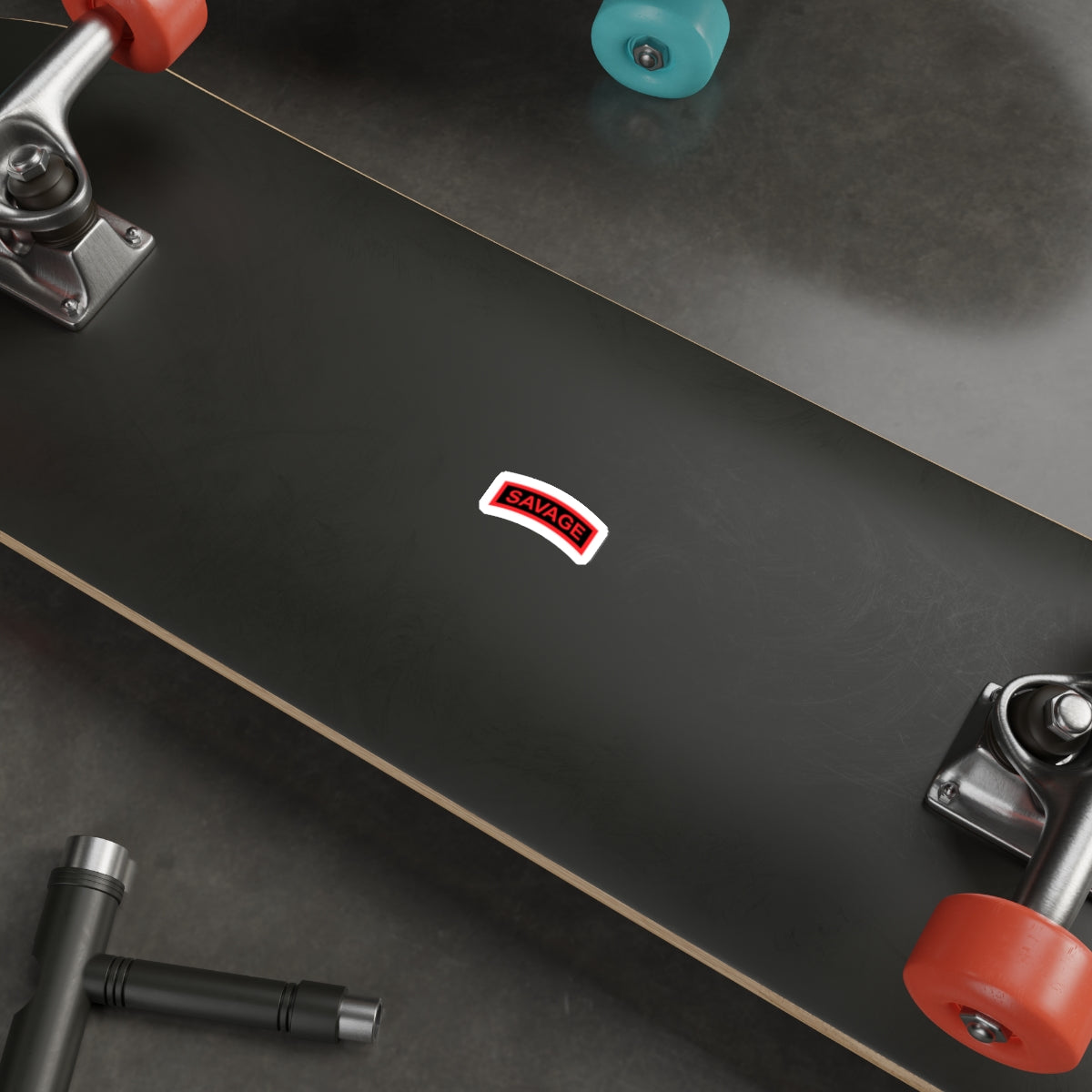 Savage "Tab" Die-Cut Vinyl Sticker