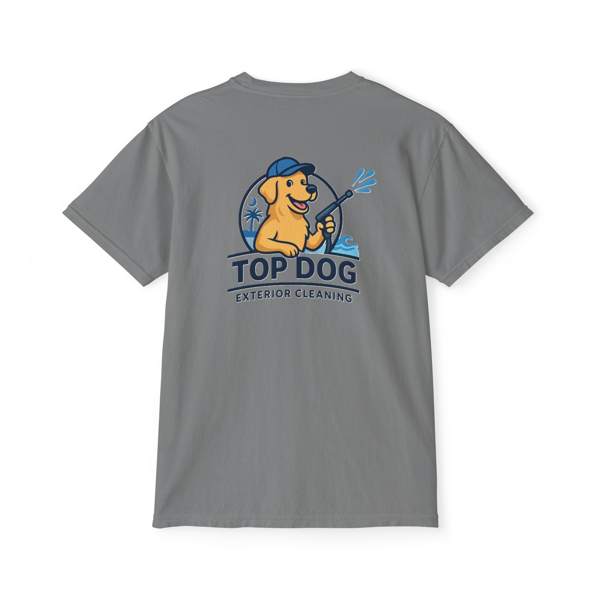 Top Dog Exterior Cleaning Pocket Tee