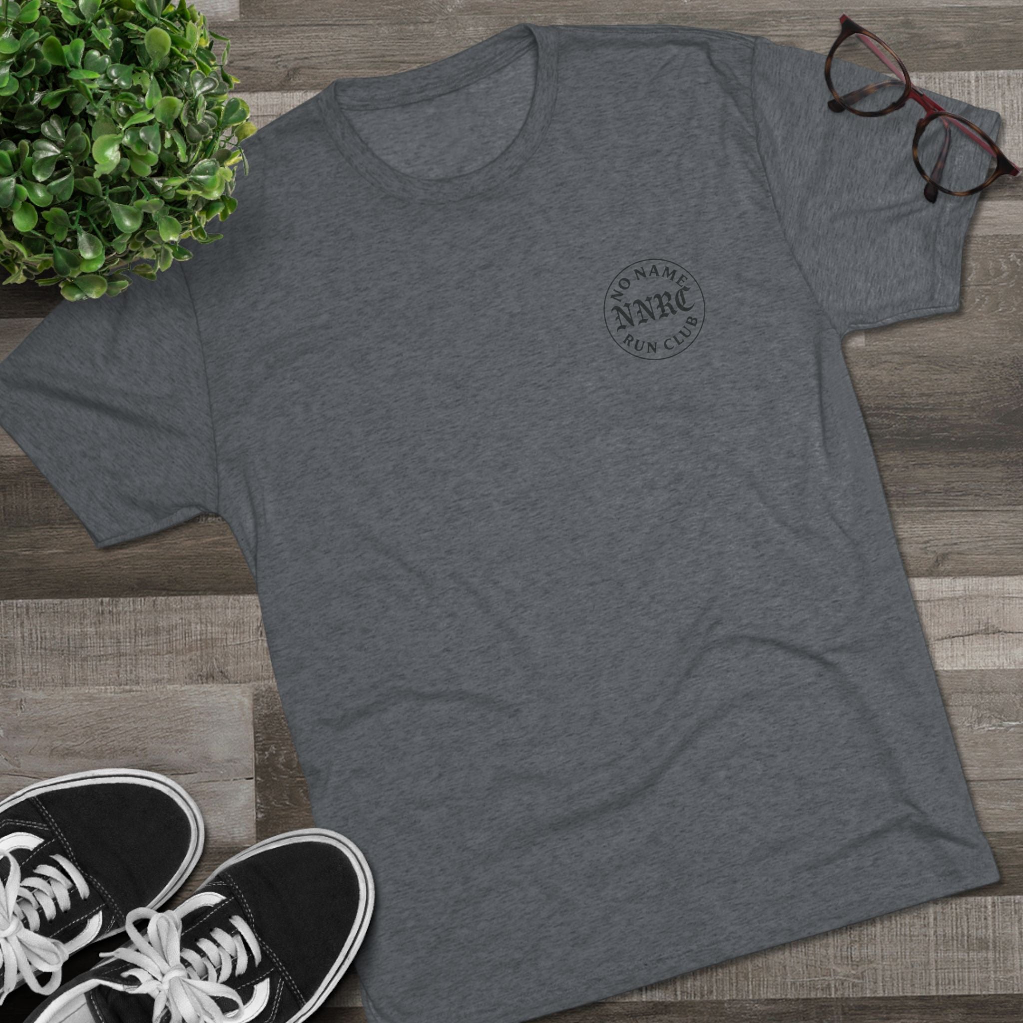 NNRC - RUN FASTER HEATHER TEE