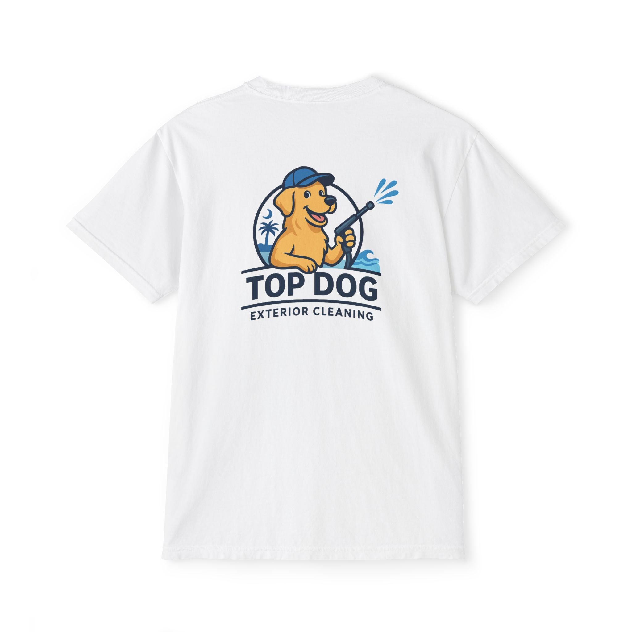 Top Dog Exterior Cleaning Pocket Tee