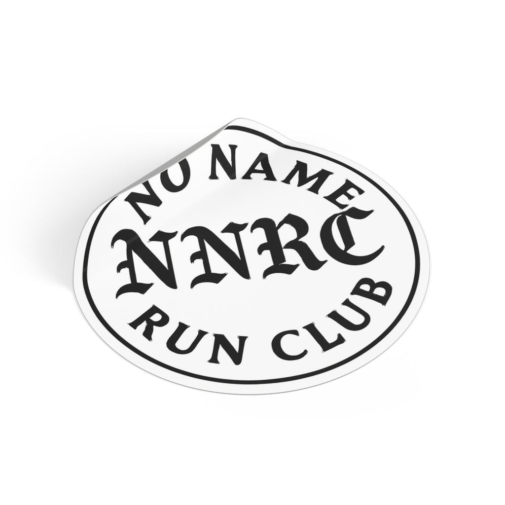 No Name Run Club Vinyl Stickers