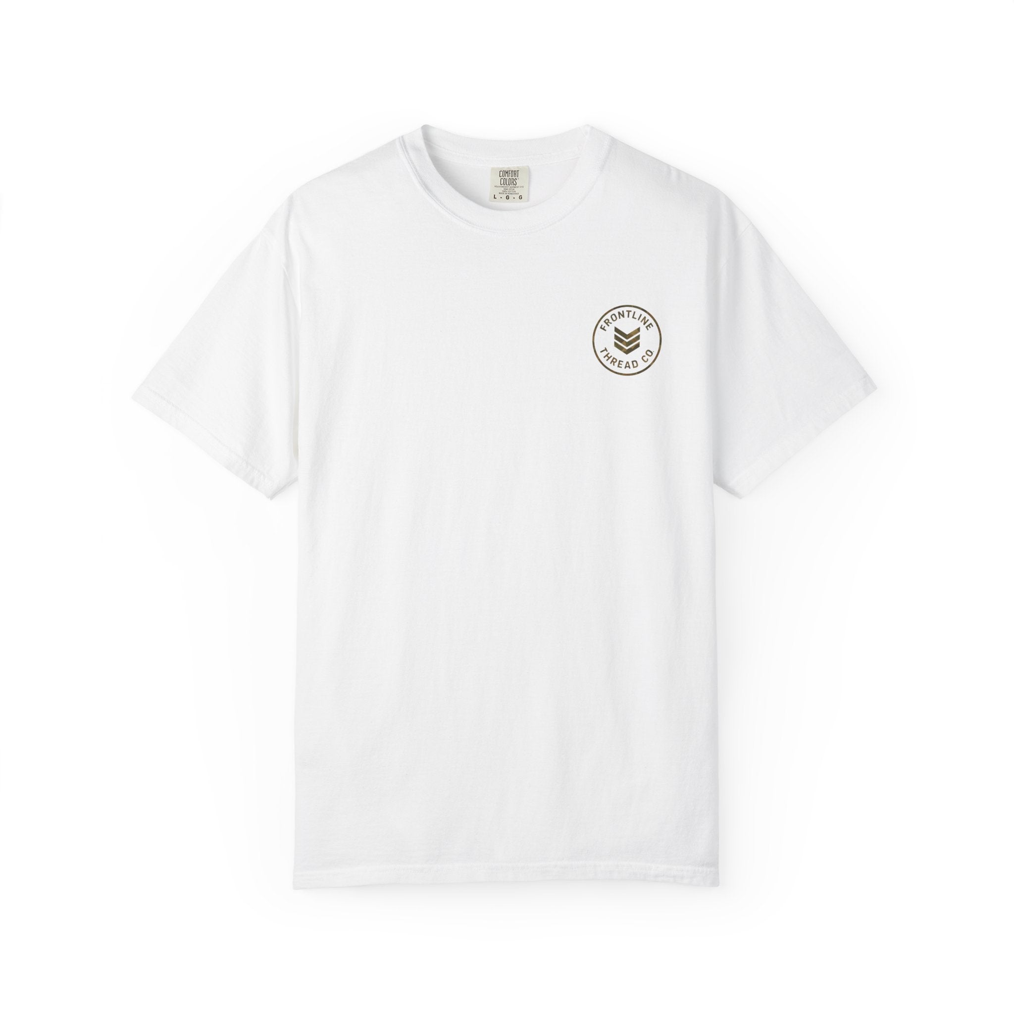 FRONTLINE THREAD CO. OLD SCHOOL CAMO - OG LOGO TEE