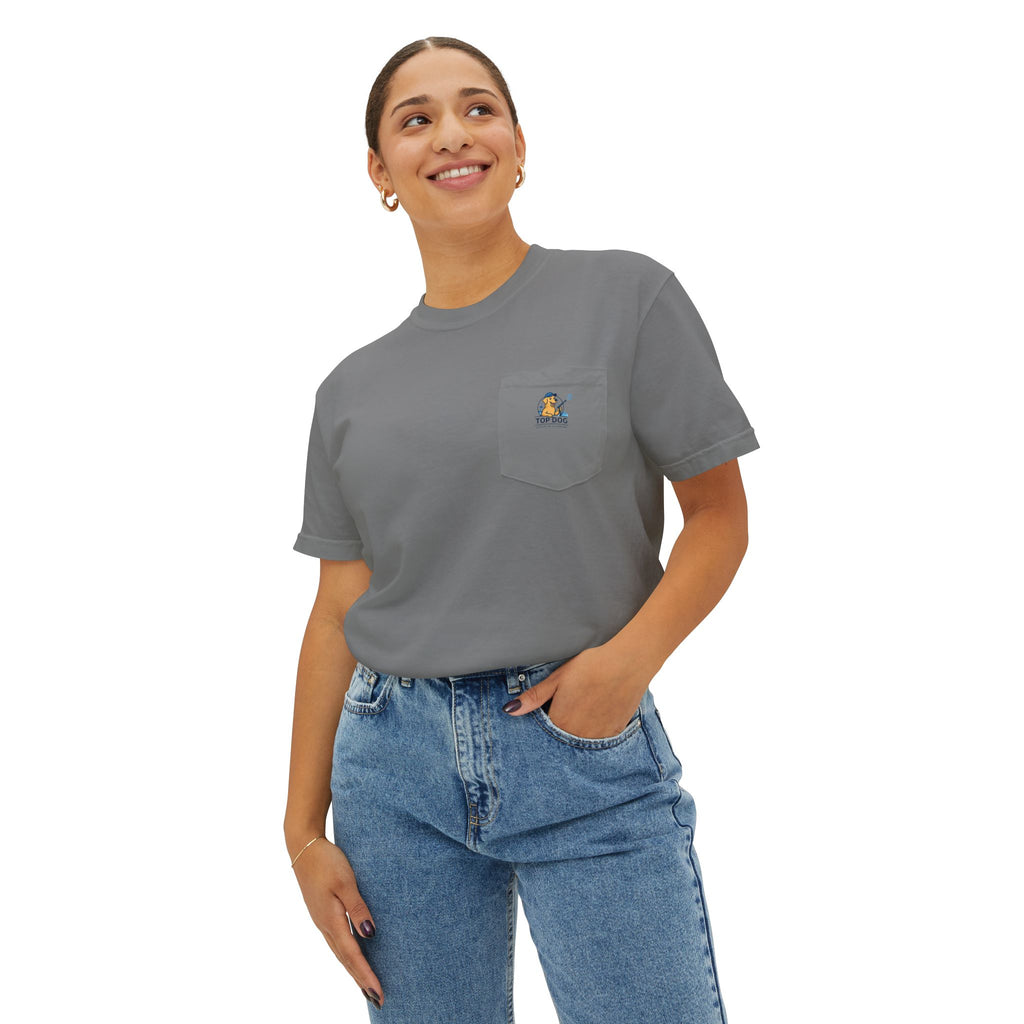 Top Dog Exterior Cleaning Pocket Tee