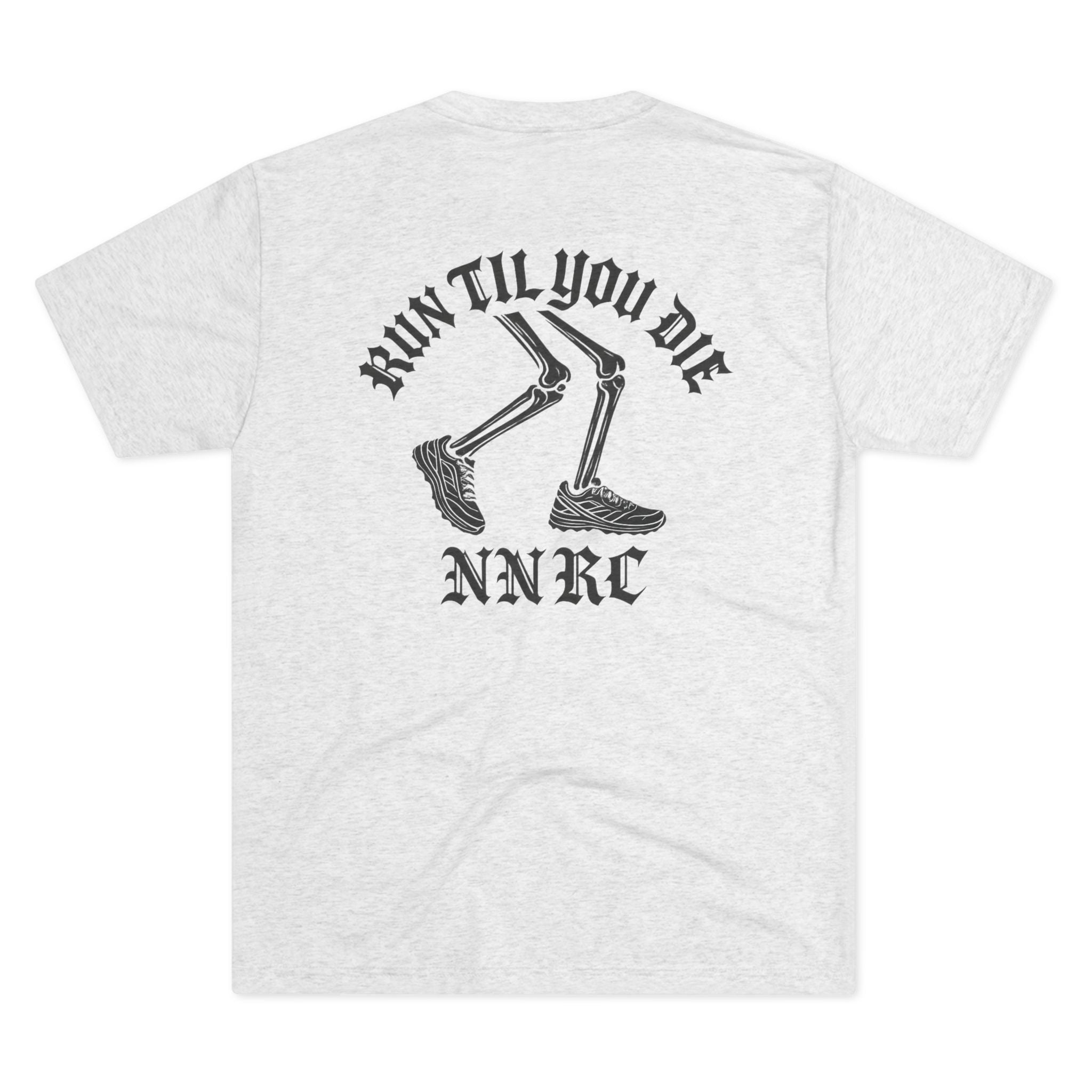 NNRC - RUN TIL YOU DIE HEATHER TEE