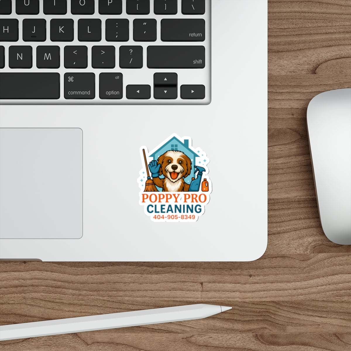 Poppy Pro Cleaning OG Die-Cut Sticker