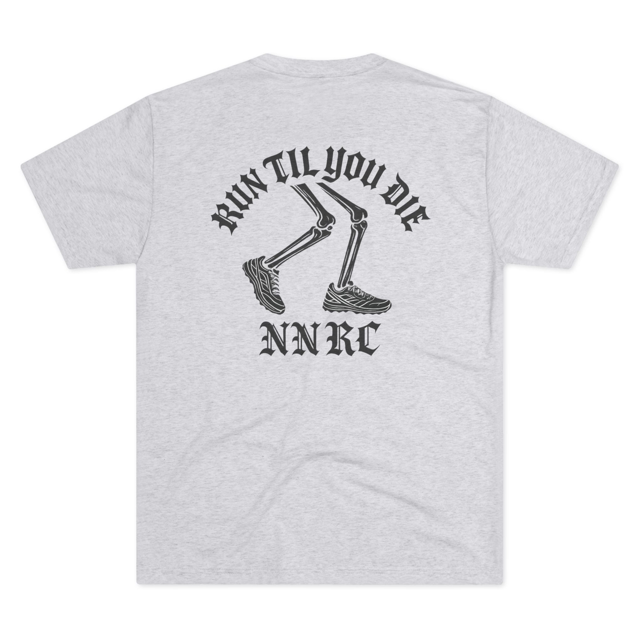 NNRC - RUN TIL YOU DIE HEATHER TEE
