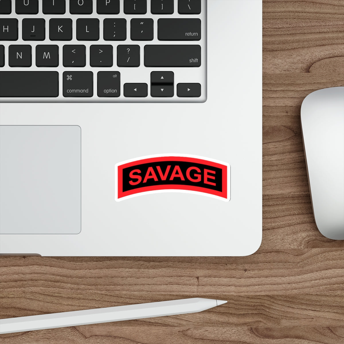 Savage "Tab" Die-Cut Vinyl Sticker