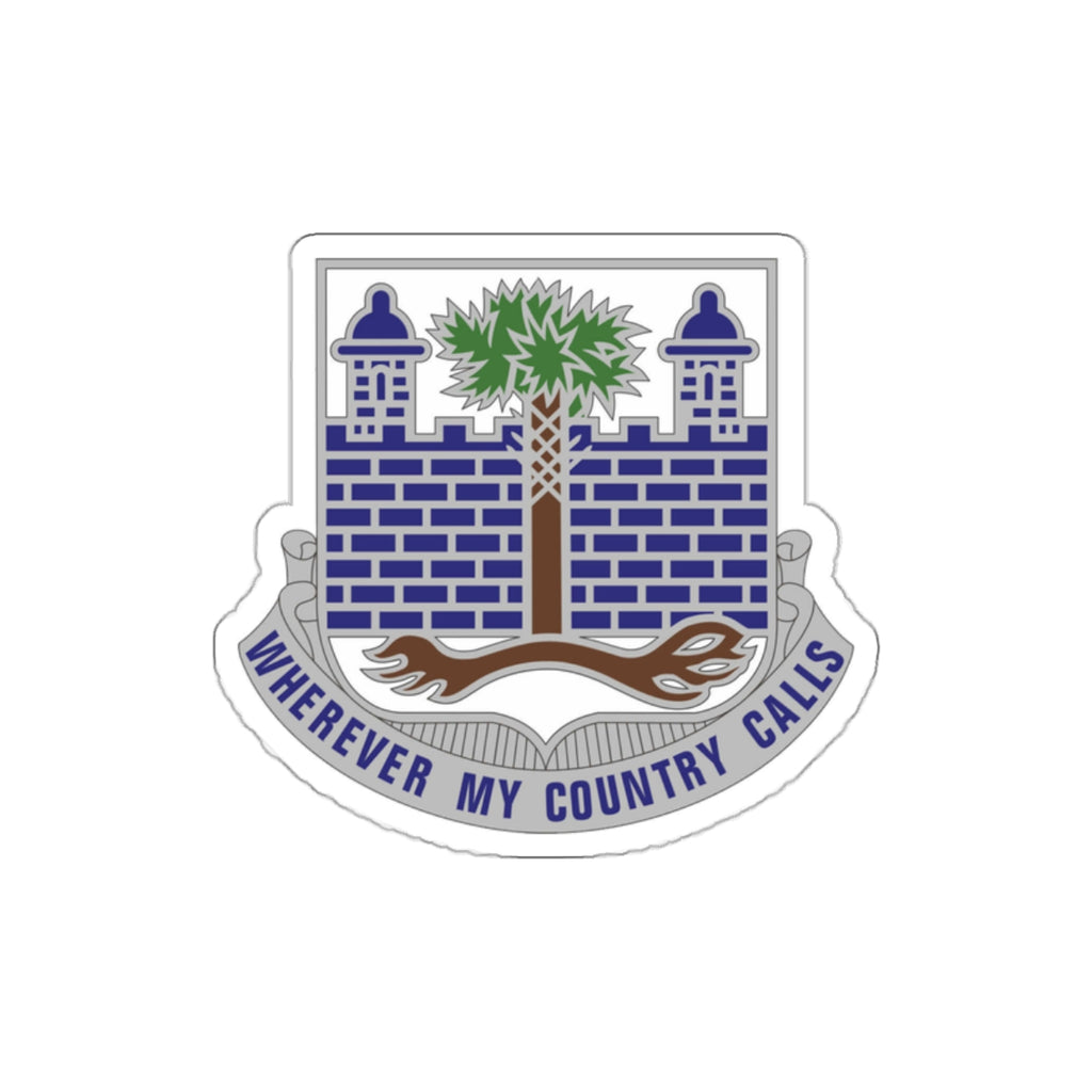 1-118 INFANTRY REGIMENT DUI STICKER