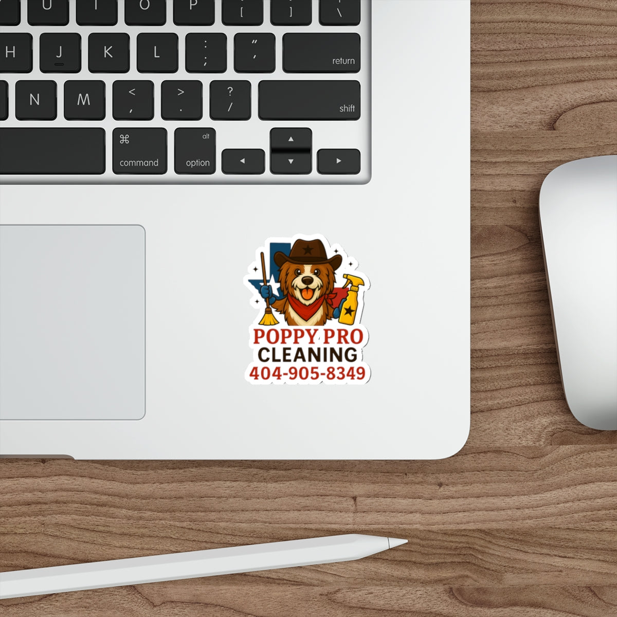 Poppy Pro Texas Die-Cut Vinyl Sticker