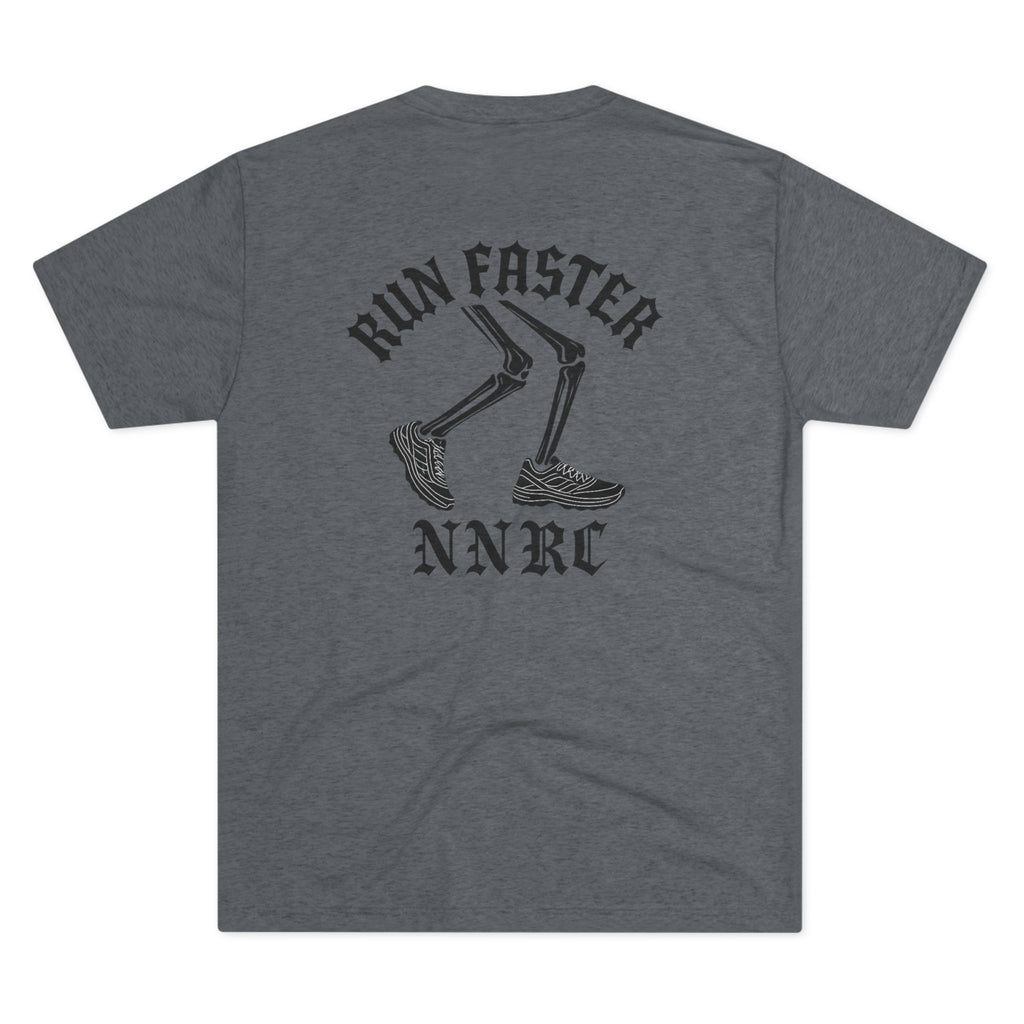 NNRC - RUN FASTER HEATHER TEE