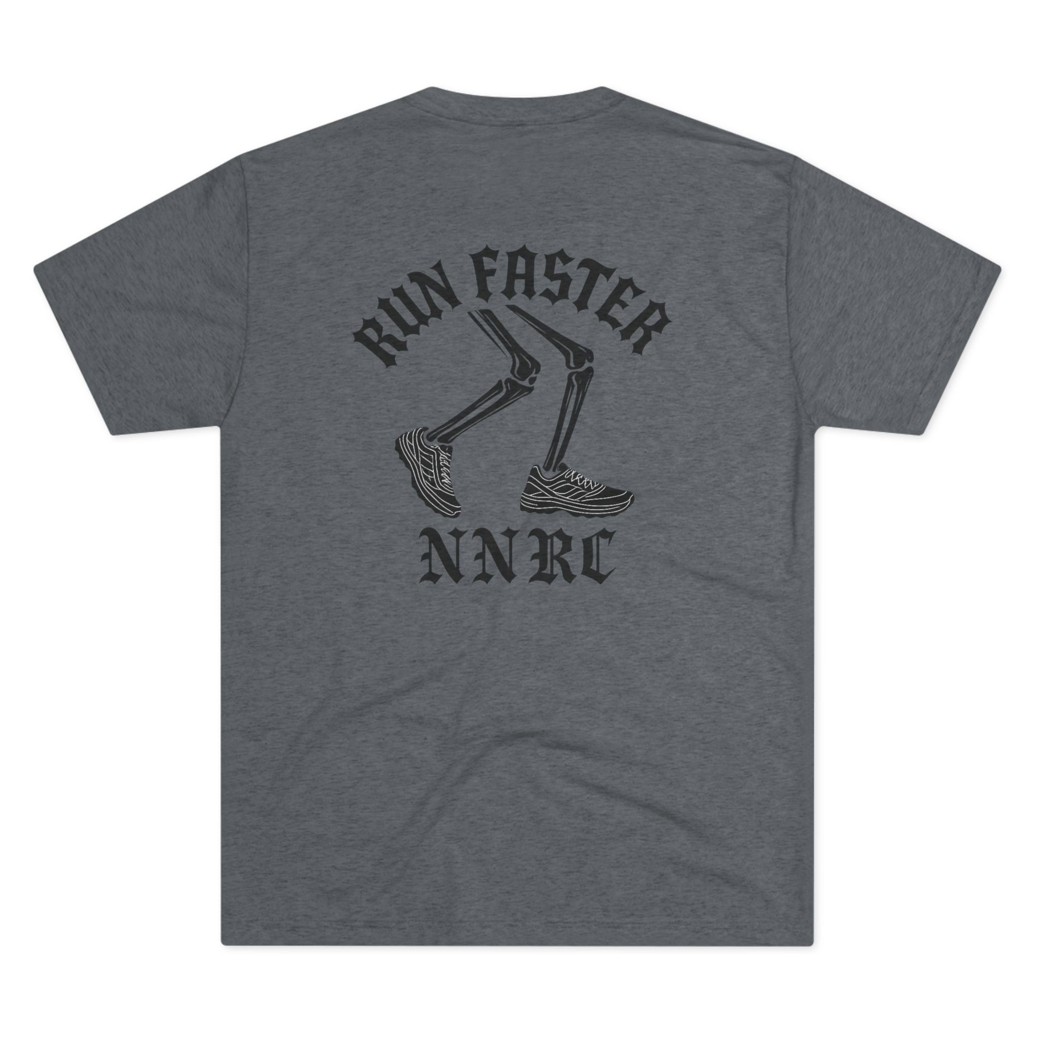 NNRC - RUN FASTER HEATHER TEE