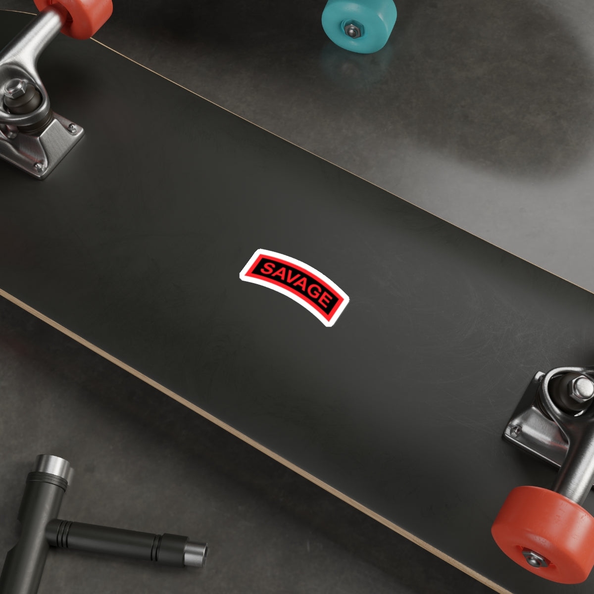 Savage "Tab" Die-Cut Vinyl Sticker