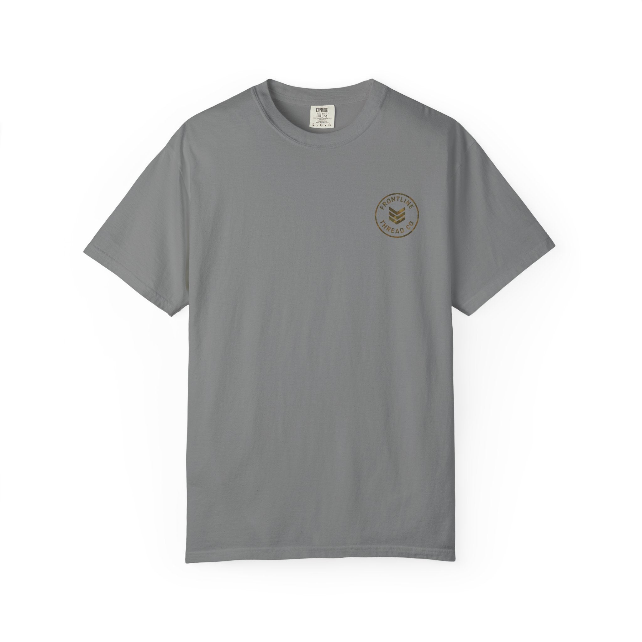 FRONTLINE THREAD CO. OLD SCHOOL CAMO - OG LOGO TEE