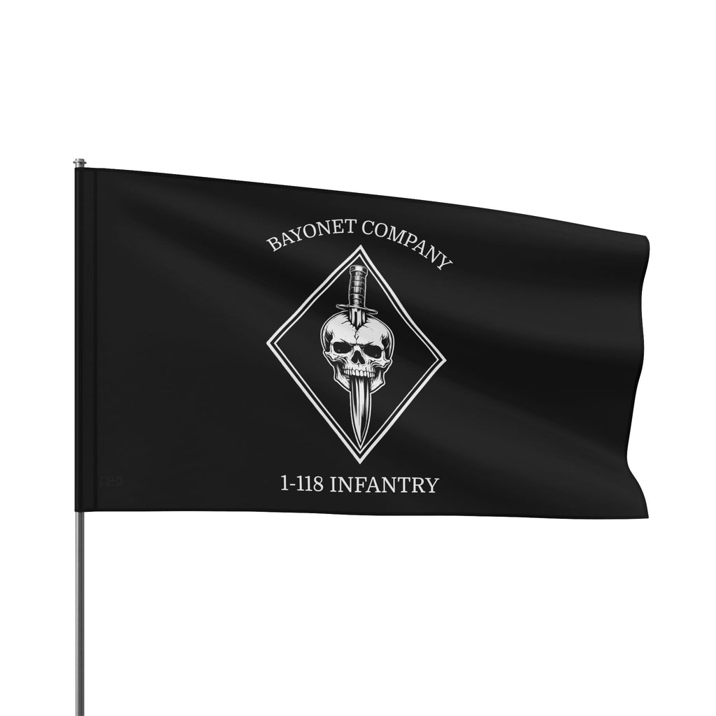 BAYONET COMPANY, 1-118 IN - Company Flag