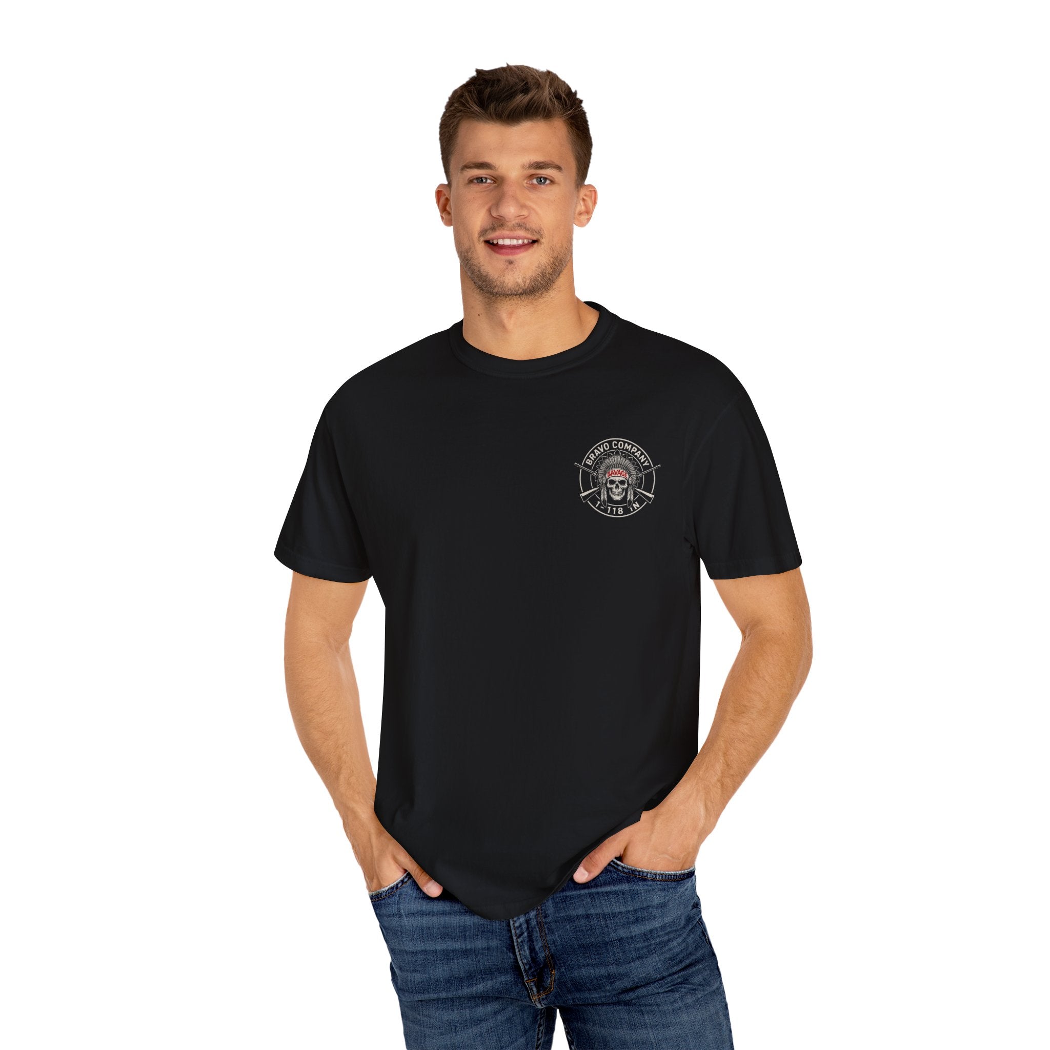 B Co. 1-118 IN "Savage" Tee