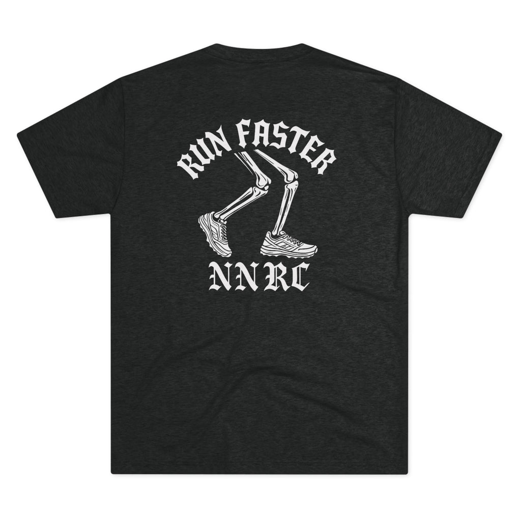 NNRC - RUN FASTER DARK HEATHER TEE