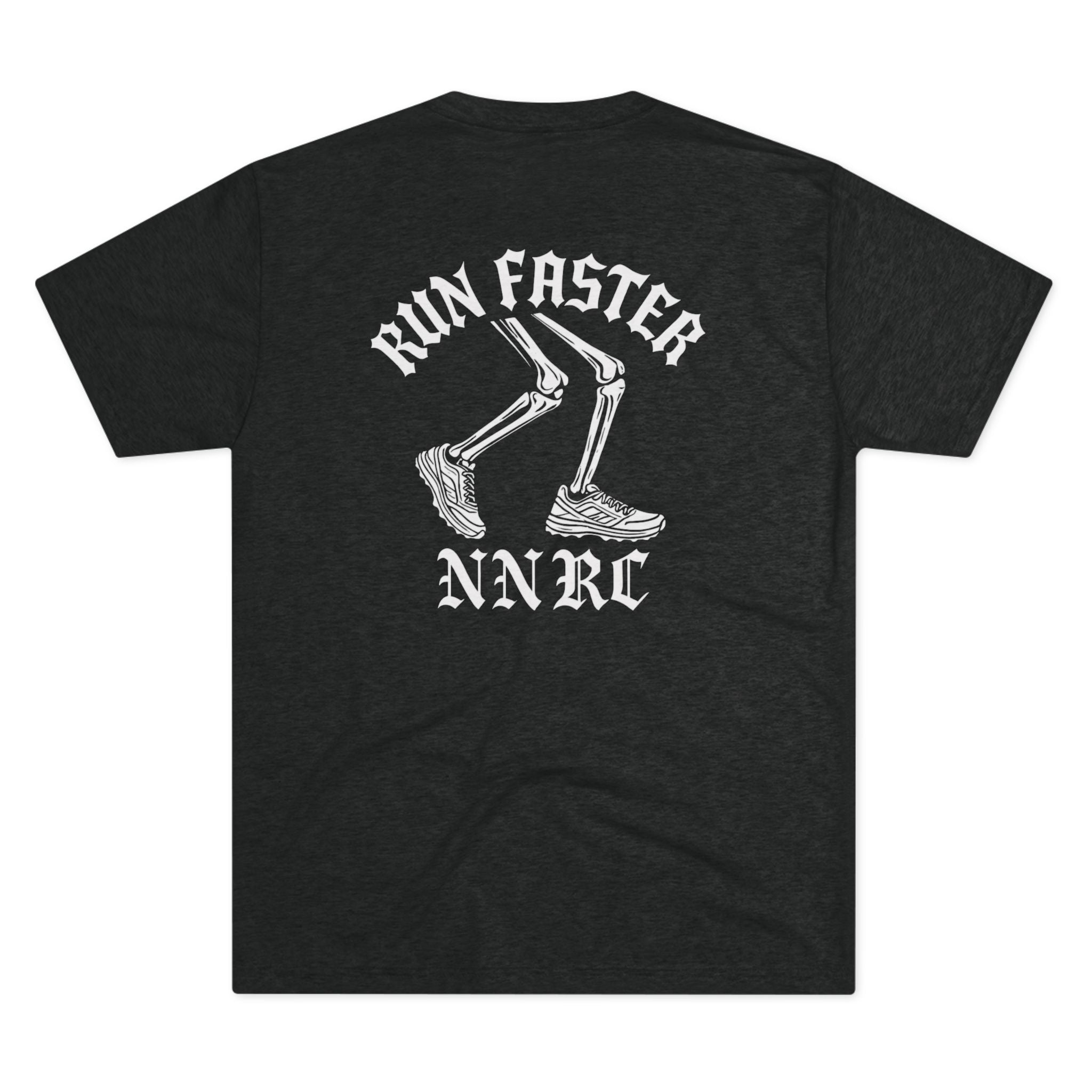 NNRC - RUN FASTER DARK HEATHER TEE