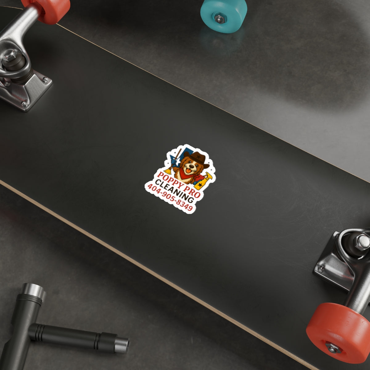 Poppy Pro Texas Die-Cut Vinyl Sticker