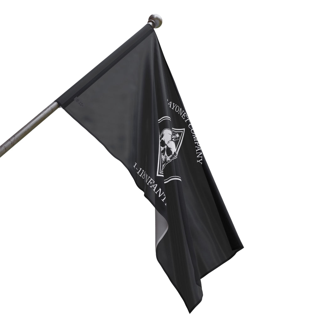 BAYONET COMPANY, 1-118 IN - Company Flag