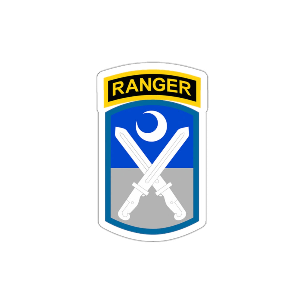 218th MEB SSI WITH RANGER TAB STICKER