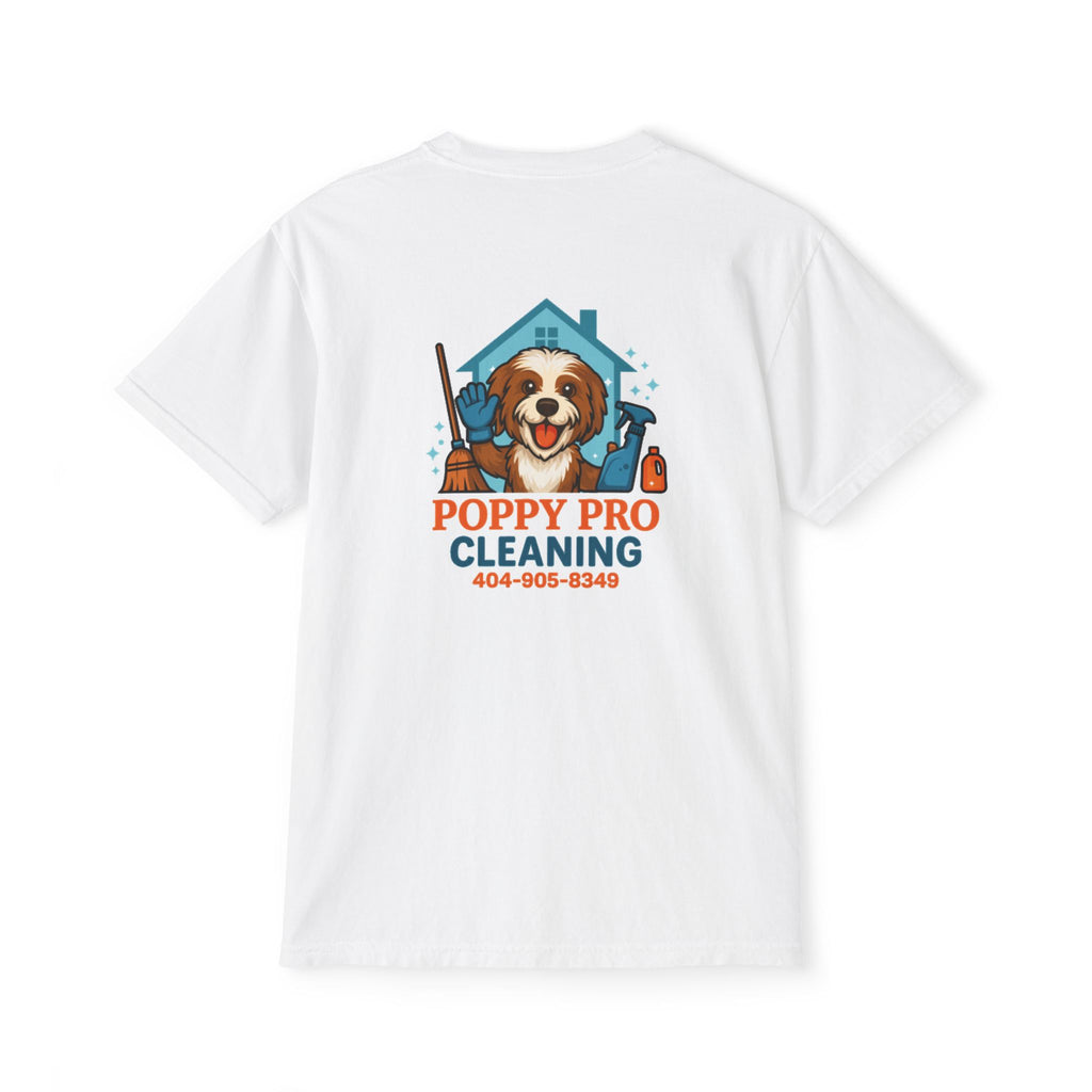 Poppy Pro Cleaning OG Pocket Tee