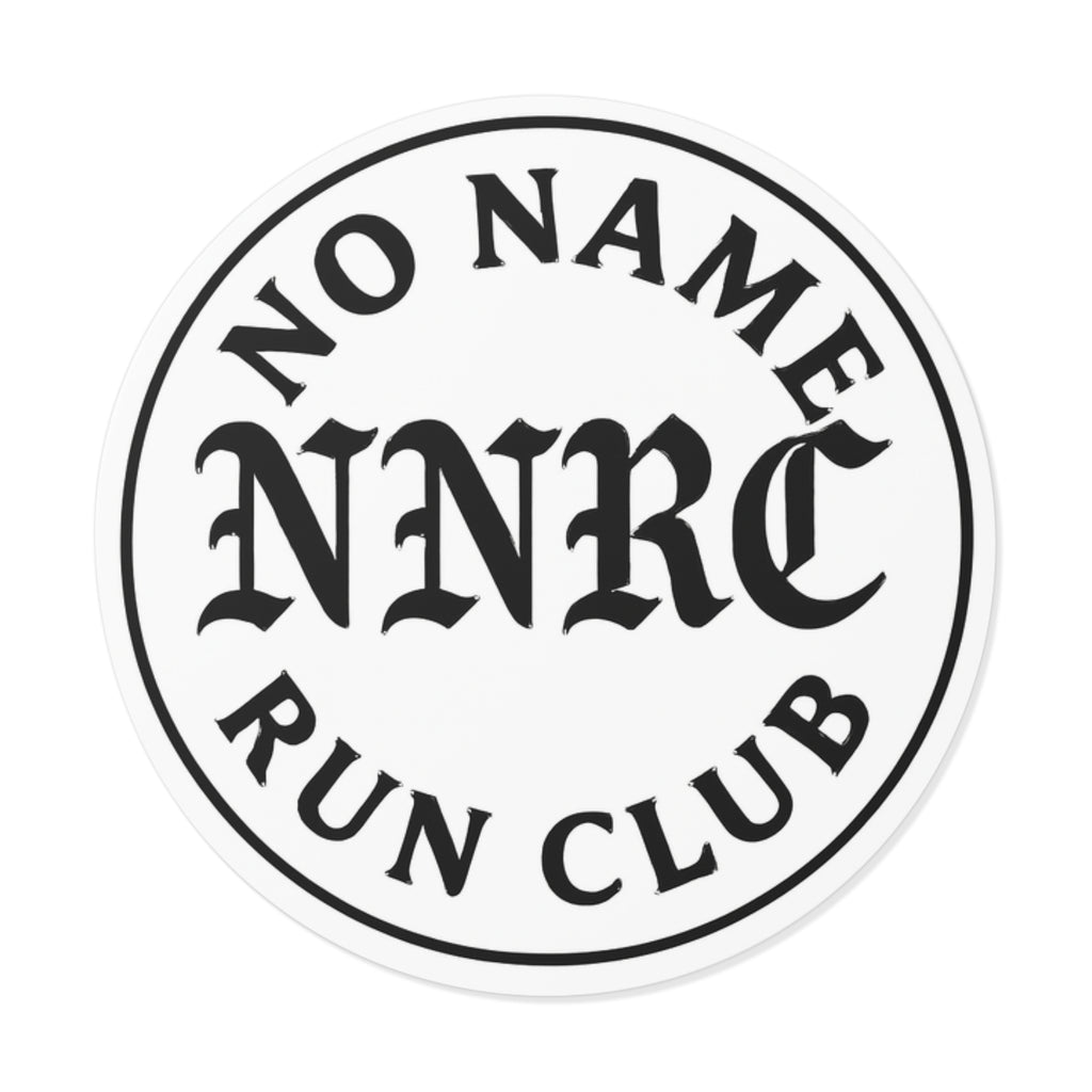 No Name Run Club Vinyl Stickers