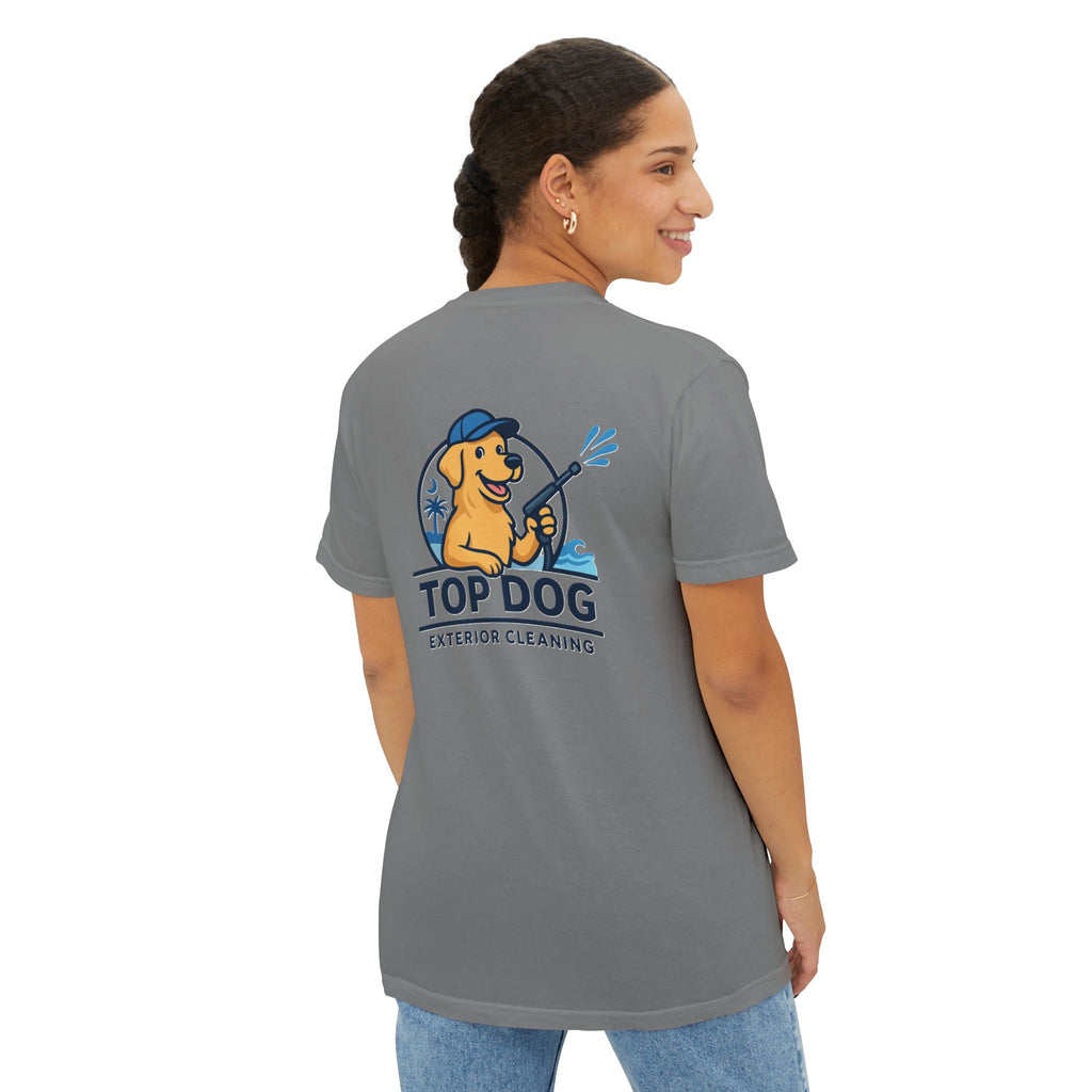 Top Dog Exterior Cleaning Pocket Tee