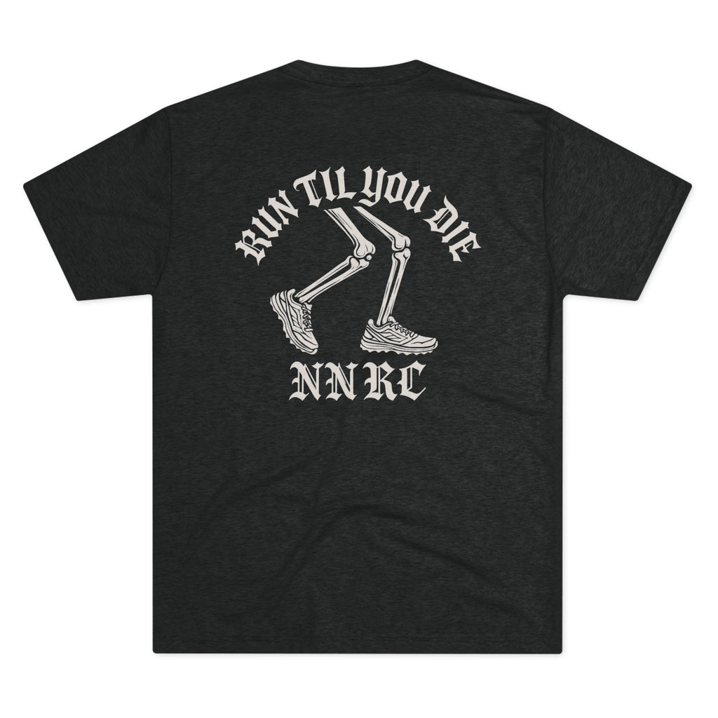 NNRC - RUN TIL YOU DIE DARK HEATHER TEE