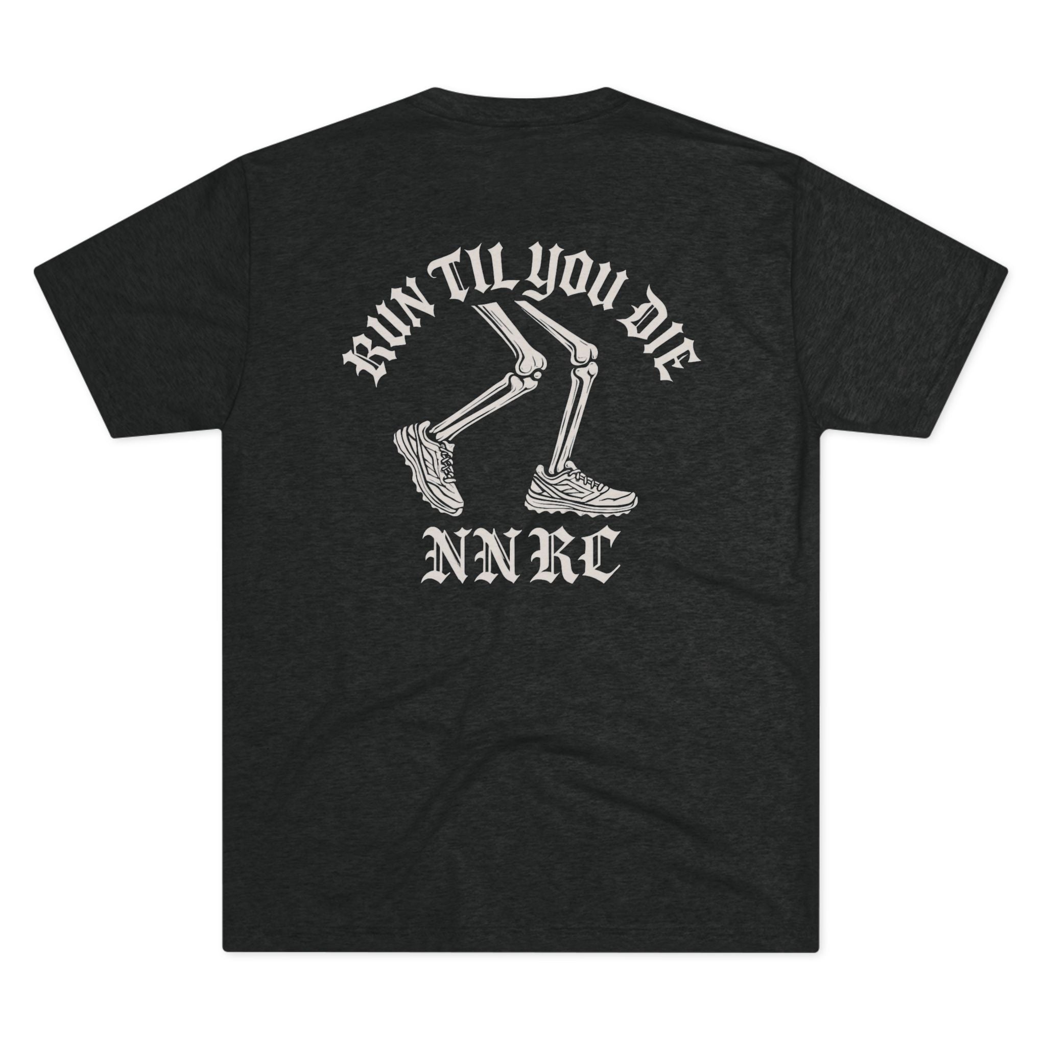 NNRC - RUN TIL YOU DIE DARK HEATHER TEE