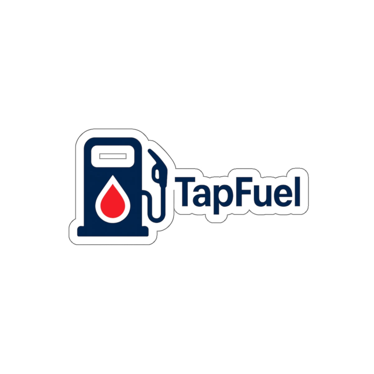 TapFuel Die-Cut Vinyl Sticker