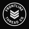 Frontline Thread Co. logo on a black background